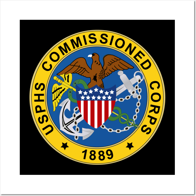USPHS Commissioned Corps Seal Wall Art by twix123844